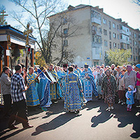 Престольный праздник храма иконы Божией Матери «Знамение» Курская-Коренная г. Орла. Фоторепортаж