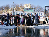 Праздник Богоявления в Орле. 19 января 2011 г.