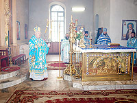 Архиерейское служение в праздник Благовещения Пресвятой Богородицы. 7 апреля 2011 г.