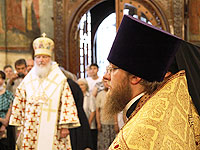 В день памяти святителя Филиппа духовенство Орловской епархии сослужило Святейшему Патриарху Кириллу в Успенском соборе Кремля. 16 июля 2011 г.