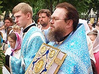 Архиерейское служение в день празднования Смоленской иконе Божией Матери. 10 августа  2011 г.