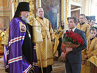 Прибытие Высокопреосвященнейшего архиепископа Антония в Орловско-Ливенскую епархию. 24 октября 2011 г.