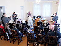 Пресс-конференция митрополита Пантелеимона и встреча с орловским духовенством накануне отбытия на Красноярскую кафедру. 15 октября 2011 г.