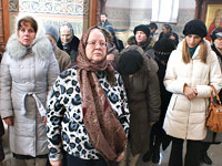 В день памяти 40 мучеников Севастийских архиепископ Антоний совершил Божественную литургию в Свято-Успенском монастыре. 22 марта 2012 г.