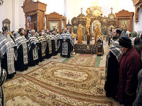 Соборное служение Пассии в Неделю 5-ю Великого поста. 1 апреля 2012 г.