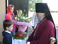Чин великого освящения Вознесенского храма в поселке Змиевка. 24 мая 2012 г.