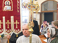 Чин великого освящения Вознесенского храма в поселке Змиевка. 24 мая 2012 г.