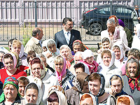 Чин великого освящения Вознесенского храма в поселке Змиевка. 24 мая 2012 г.