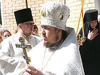 Чин великого освящения Вознесенского храма в поселке Змиевка. 24 мая 2012 г.