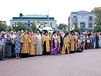 Торжественное открытие памятника герою Отечественной войны 1812 года генералу Алексею Петровичу Ермолову в Орле. 27 июля 2012 г.
