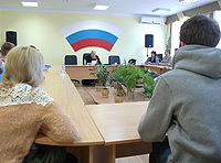 Архиепископ Орловский и Ливенский Антоний выступил с лекцией перед студентами ОрелГИЭТ. 23 апреля 2013 г.