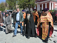 Ежегодный крестный ход в честь памяти Великомученика Георгия Победоносца отметил свое 10-летие. В крестном ходе принял участие схиаримандрит Илий (Ноздрин). 6 мая 2013 г.