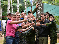 С 22 по 29 июля в Ливенском районе проходил второй православный молодёжный лагерь «Рождественка 2013»