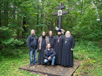 В день памяти священноисповедника Георгия Коссова в Спасо-Преображенском соборе Болхова прошли торжественные богослужения. 8 сентября 2013 г.