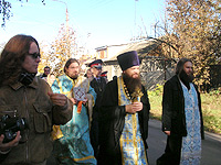 Во Мценске прошел общегородской ежегодный Покровский крестный ход. 13 октября 2013 г.