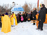 В Болхове отметили 13-ю годовщину обретения мощей священноисповедника Георгия Коссова. 5 декабря 2013 г.