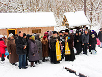 В Болхове отметили 13-ю годовщину обретения мощей священноисповедника Георгия Коссова. 5 декабря 2013 г.