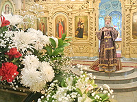 В неделю 2-ю Великого поста архиепископ Орловский и Ливенский Антоний совершил литургию в Богоявленском соборе г. Орла. 16 марта 2014 г.