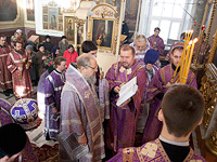 В праздник Державной иконы Божией Матери в Орле молились об «в братоубийственной смуте на Украине убиенных». 15 марта 2014 г.