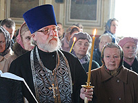 В среду 5-й седмицы Великого поста архиепископ Орловский и Ливенский Антоний возглавил утреню с чтением Великого канона Андрея Критского и жития прп. Марии Египетской («Мариино стояние») в Ахтырском кафедральном соборе г. Орла. 2 апреля 2014 г.