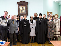 Орловскую православную гимназию во имя священномученика Кукши с плановой проверкой для подтверждения статуса религиозного общеобразовательного учреждения посетил руководитель сектора православного образования Синодального отдела религиозного образования и катехизации иерей Алексей Алексеев. 4 апреля 2014 г.
