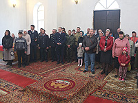 В субботу Светлой Седмицы архиепископ Орловский и Ливенский Антоний совершил Божественную литургию в мужском монастыре во имя святого Кукши. 26 апреля 2014 г.