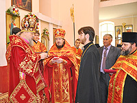 Ливенский храм во имя Великомученика и Победоносца Георгия отметил свое 10-летие. 6 мая 2014 г.