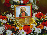 Святейший Патриарх Кирилл возглавил хиротонию архимандрита Нектария (Селезнева) во епископа Ливенского и Малоархангельского. 9 сентября 2014 г.