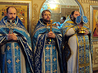 Храм иконы Божией Матери «Знамение» Курская-Коренная г. Орла отметил престольный праздник. 10 декабря 2014 г.