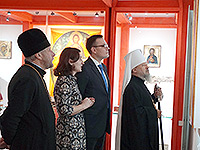 В Орловском областном краеведческом музее открылся Зал Православия. 25 декабря 2014 г.
