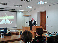 В Орловском институте искусств и культуры прошел творческий семинар «Духовное наследие русской литературы», посвященный Году литературы в России и Дню православной книги. 13 марта 2015 г.