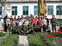 7 и 8 мая 2015 г. прошел сплав ливенской православной молодежи по реке Сосна Орловской области по местам боевой славы в честь 70-летия Великой победы