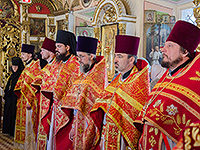 Ливенская епархия поздравила Преосвященнейшего епископа Ливенского и Малоархангельского Нектария с Днём тезоименитства. 12 мая 2015 г.