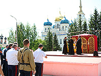 Болхов посетили участники конного похода «Москва-Берлин». 12 июня 2015 г.