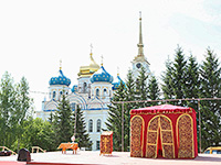 Болхов посетили участники конного похода «Москва-Берлин». 12 июня 2015 г.