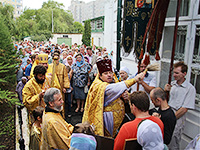 Николо-Песковский (Ильинский) храм Орла отметил престольный  праздник. 2 августа 2015 г.