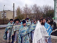 В праздник Иверской иконы Божией Матери епископ Ливенский и Малоархангельский Нектарий совершил Божественную литургию в храме Иверской иконы Божией Матери города Орла, приуроченную к престольному празднику храма. 26 октября 2015 г.