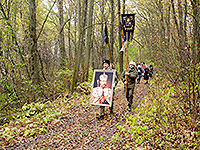 В Ливенском районе почтили память жертв большевистских репрессий. 25 октября 2015 г.
