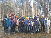 В дни осенних каникул в «Орловском Полесье» прошли два детских православных лагеря