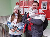 Ливенская православная молодежь присоединилась к международной акции «Неделя за жизнь — Михайловские дни – 2015». 16-22 ноября 2015 г.