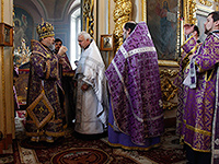 В Неделю 5-ю Великого поста, прп. Марии Египетской, митрополит Орловский и Болховский Антоний совершил Божественную литургию в Ахтырском соборе Орла. За Литургией Архипастырь  рукоположил в сан иерея диакона Алексия Грибакина, а также монаха Силуана (Короткова) в сан иеродиакона. 17 апреля 2016 г.