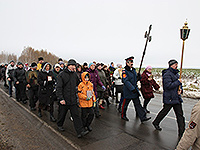 В День памяти жертв политических репрессий состоялся традиционный крестный ход к мемориалу жертвам большевистских репрессий Ливенского района в урочище Липовчик. 30 октября 2016 г.