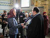 В день празднования Казанской иконе Божией Матери митрополит Орловский и Болховский Антоний совершил в сослужении епископа Ливенского и Малоархангельского Нектария Чин Великого освящения храма Смоленской иконы Божией Матери в Орле и Божественную литургию в новоосвященном храме. 4 ноября 2016 г.