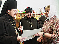 В Ливнах начал работу епархиальный склад гуманитарной помощи кризисным беременным, одиноких мамам и многодетным семьям «Ковчег». 16 января 2017 г.