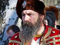 На «Знаменской богатырской заставе» прошел зимний богатырский спортивный праздник «Единением и любовью спасемся», приуроченный к Международному дню православной молодежи. 15 февраля 2017 г.