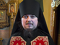 Избранный епископом Мценским игумен Алексий (Заночкин) возведен в сан архимандрита. 13 марта 2017 г.