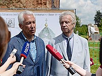 Торжественный молебен в честь начала реконструкции церкви постройки 1777 года прошел 26 июня 2017 г. в селе Моховом Новодеревеньковского района. Богослужение возглавил Преосвященнейший епископ Ливенский и Малоархангельский Нектарий