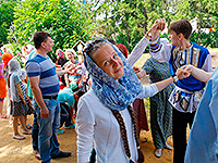 В Корсунской Князь-Владимирской мужской пустыни Верховского района во второй раз состоялся фестиваль летнего веселья «Корсунь Владимирская». 30 июля 2017 г.