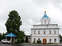 В день празднования Балыкинской иконе Божией Матери в Свято-Введенском женском монастыре Орла митрополит Орловский и Болховский Антоний совершил в сослужении епископа Мценского Алексия Божественную литургию у почитаемого народом святого образа. 13 июля 2017 г.