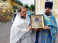 В день празднования Ахтырской иконе Божией Матери Божественную литургию в Ахтырском кафедральном соборе Орла в честь его престольного праздника совершил митрополит Орловский и Болховский Антоний в сослужении епископа Ливенского и Малоархангельского Нектария и епископа Мценского Алексия, викария Орловской епархии. 15 июля 2017 г.